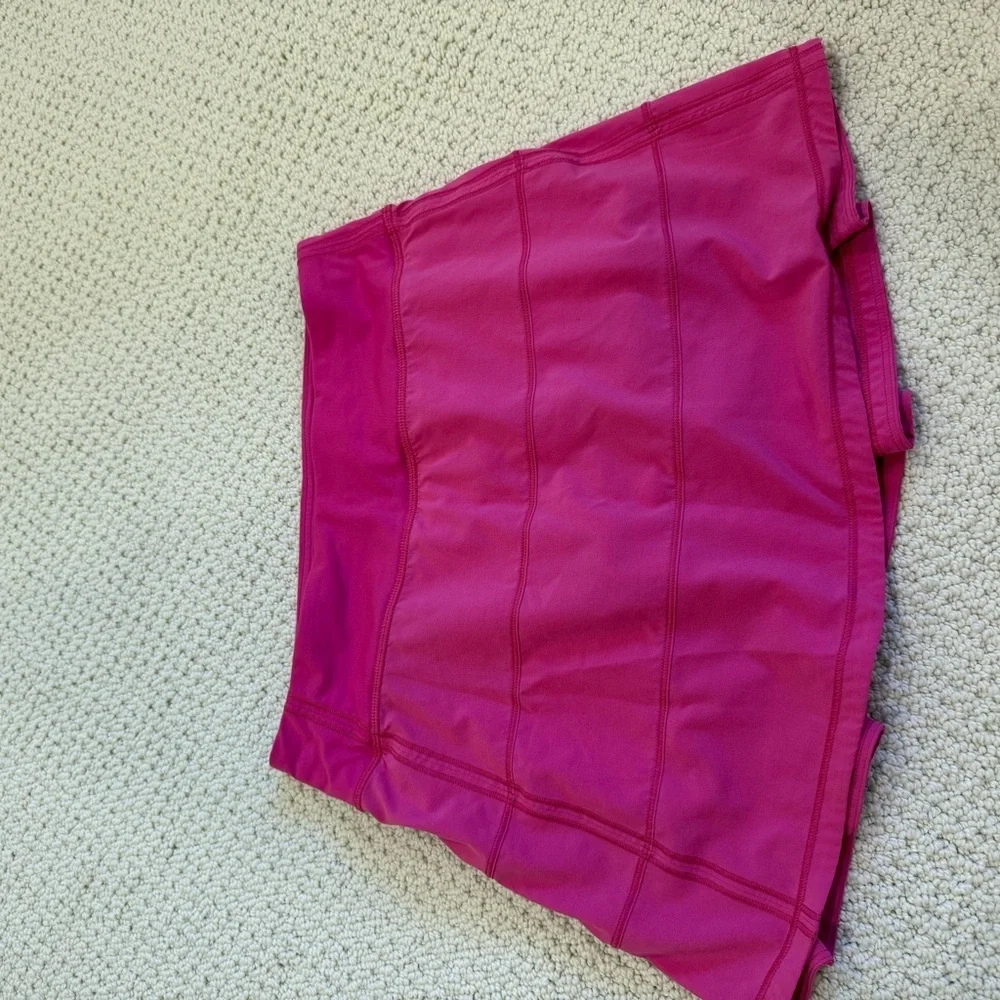 Lululemon Athletica Pink Skater Mini Skirt - Picture 4 of 6